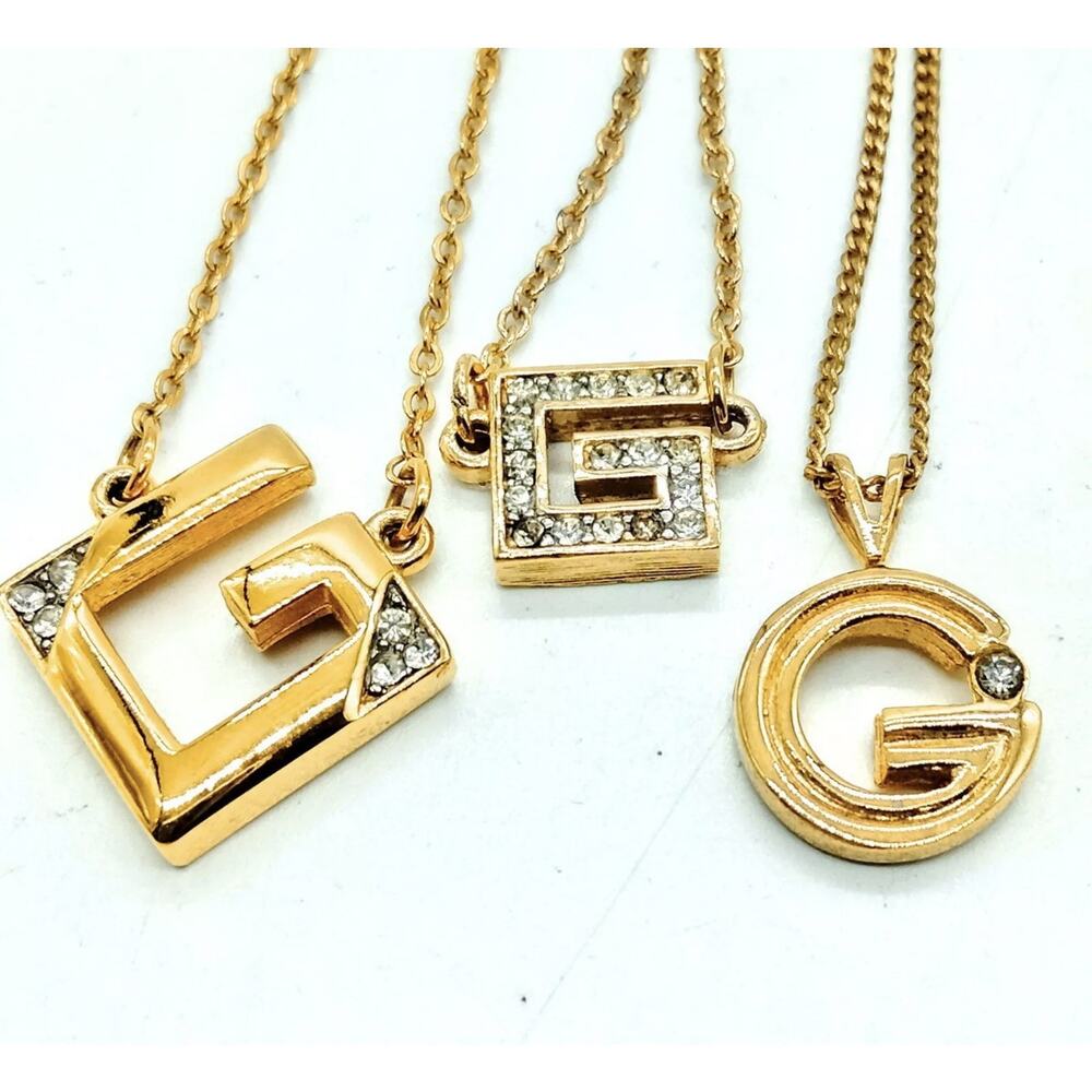 Givenchy Necklace Necklace 3 set Gold Metal